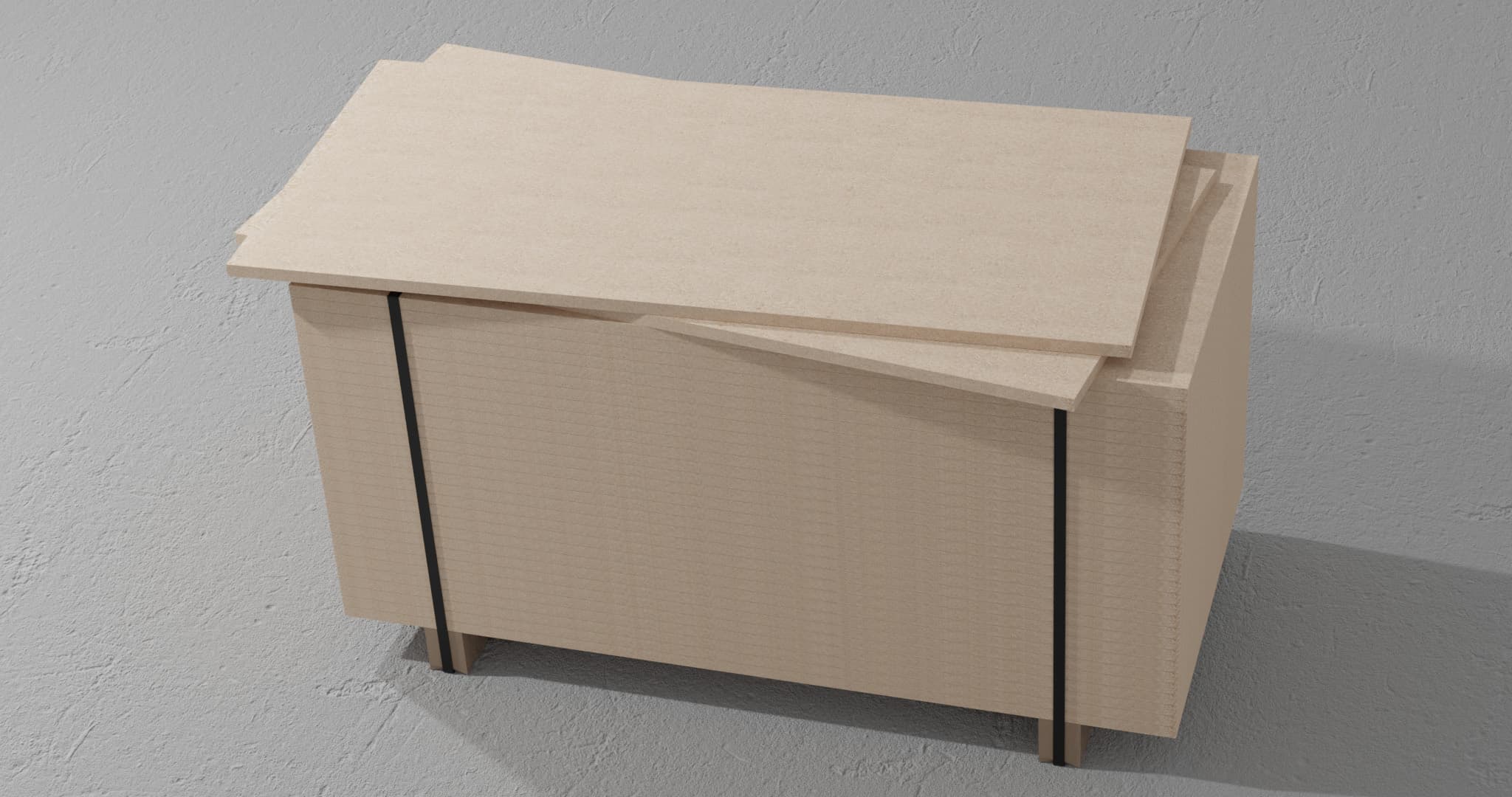 Flaxboard (linspånskivor) från LOC Import & Trading AB - miljövänligt och hållbart skivmaterial