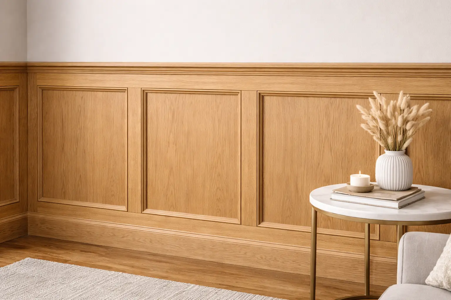 Wall panel with Flaxboard insulation